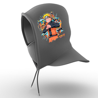 "Anime N" - Swag Hoodies - Pullover with Face Mask, Adjustable Drawstring - Versatile Sportswear
