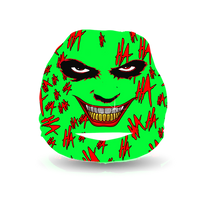 HaHa "Green" HEADBAND SKULL WRAP