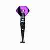 GOAT 1 OF 1 Football Chrome Mouthpieces with Strap | HighlightFactoryATL