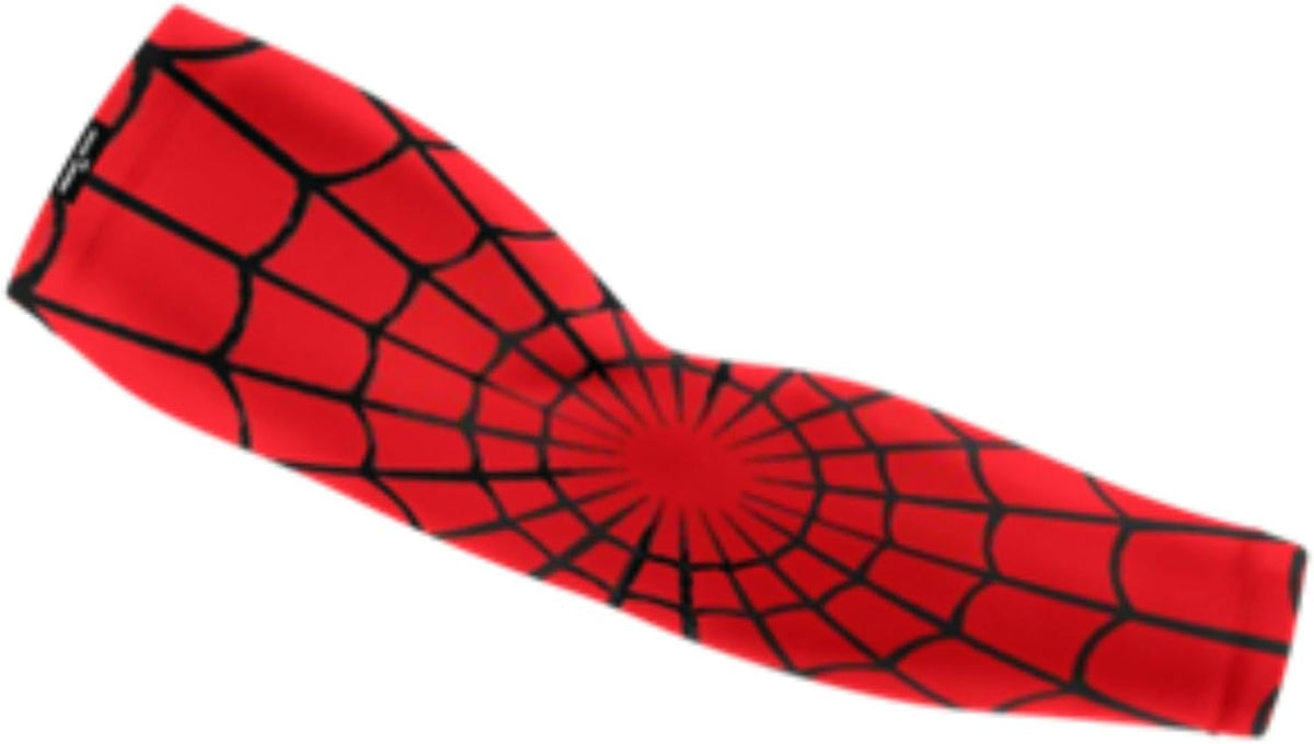 Web Arm Sleeves - UV Protection & Compression Cooling Sleeves for Sports - Breathable & Moisture Wicking