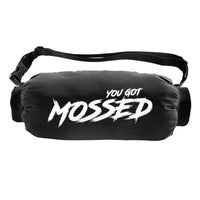 You Got Mossed Football Hand Warmer Pouch - Insulated Football Hand Muff with Secure Zipper Pocket & Adjustable Strap - Perfect for Football, Hiking, Camping & Outdoor Sports (Baby Blue Color)