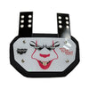 You'll Float Too Glossy Football Back Plate - Lower Back Protection for Shoulder Pads - Back Bone Protector Shield Backplate for Youth & Adult