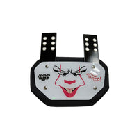You'll Float Too Glossy Football Back Plate - Lower Back Protection for Shoulder Pads - Back Bone Protector Shield Backplate for Youth & Adult