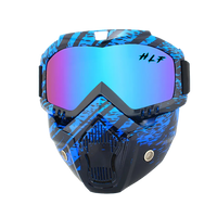 HLF Goggle "Black & Blue"