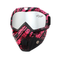 HLF Goggle "Black & Pink"