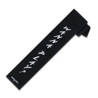 Wanna Play? - Football Towel - Fast-Drying, Absorbent Sports Towel with Secure Hook & Loop Fastener - Perfect for Gloves, Hands & Visor Cleaning