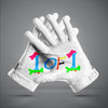 1 OF 1 Skeleton Grip Performance Football Gloves - Limited Edition