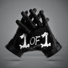 1 OF 1 Skeleton Grip Performance Football Gloves - Limited Edition