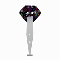 Why So Serious Card Clown Football Mouthpieces – Purple & White | HighlightFactoryATL