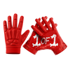 1 OF 1 BONE GLOVES - Ultra Grip Football Gloves - Superior Grip, Breathable Design, for All Weather Conditions
