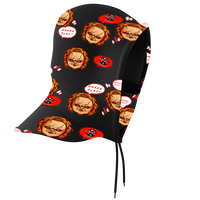 Wanna Play? - Swag Hoodies - Elite Athletic Mask Hood for Winter Season- Pullover with Face Mask, Adjustable Drawstring - Versatile Sportswear for Winter Performance