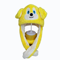 Plush Swag Hats™ LED Light-Up Moving Ear Hat – Fun & Playful Accessory with Dancing Ears & Colorful LED Lights – Perfect for Parties, Festivals, & Social Media