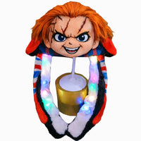 Chucky Swag Hats™ – LED Light-Up Moving Ear Hat – Iconic Horror Character Accessory with Dancing Ears & Vibrant Multi-Color Lights