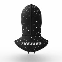 TWEAKER™ Swag Hood – Pullover with Rhinestone Face Mask, Adjustable Drawstring – Versatile Sportswear for Elite Performance