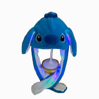 Stitch Swag Hats™ LED Light-Up Moving Ear Hat – Fun & Playful Accessory with Dancing Ears & Colorful LED Lights – Perfect for Parties, Festivals, & Social Media