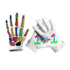 1 OF 1 BONE Ultra Grip Football Gloves - Premium Grip for WRs & Skill Positions