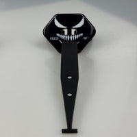 Feed Me Teeth Monster Football Back Plate – Black | HighlightFactoryATL